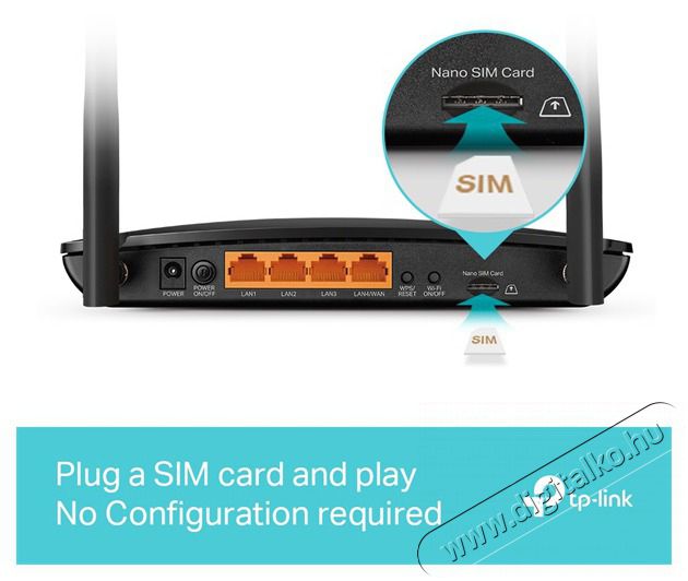 TP-LINK Archer MR500 AC1200 Dual-Band Vezet&eacute;k n&eacute;lk&uuml;li 4G LTE Gigabit Router Iroda &eacute;s sz&aacute;m&iacute;t&aacute;stechnika - H&aacute;l&oacute;zat - Router - 478077