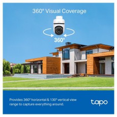 TP-LINK Tapo C510W 2K 3MP IP65 k&uuml;lt&eacute;ri forgathat&oacute; biztons&aacute;gi Wi-Fi kamera H&aacute;ztart&aacute;s / Otthon / K&uuml;lt&eacute;r - Biztons&aacute;gtechnika - Biztons&aacute;gi kamera - 477581