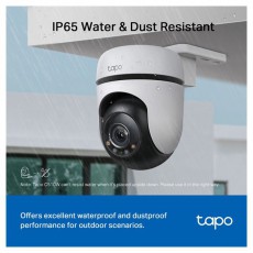 TP-LINK Tapo C510W 2K 3MP IP65 k&uuml;lt&eacute;ri forgathat&oacute; biztons&aacute;gi Wi-Fi kamera H&aacute;ztart&aacute;s / Otthon / K&uuml;lt&eacute;r - Biztons&aacute;gtechnika - Biztons&aacute;gi kamera - 477581