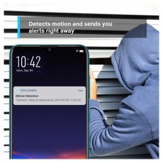 TP-LINK TC70 Otthoni forgathat&oacute; Full HD biztons&aacute;gi Wi-Fi kamera H&aacute;ztart&aacute;s / Otthon / K&uuml;lt&eacute;r - Biztons&aacute;gtechnika - Biztons&aacute;gi kamera - 477583