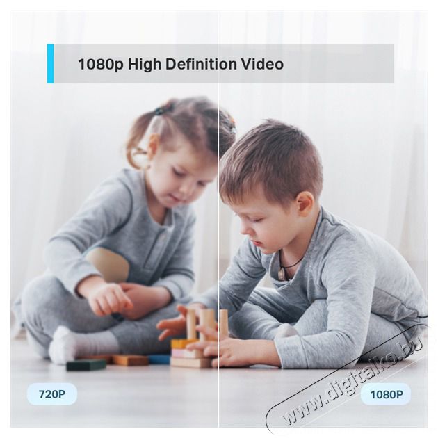 TP-LINK TC70 Otthoni forgathat&oacute; Full HD biztons&aacute;gi Wi-Fi kamera H&aacute;ztart&aacute;s / Otthon / K&uuml;lt&eacute;r - Biztons&aacute;gtechnika - Biztons&aacute;gi kamera - 477583