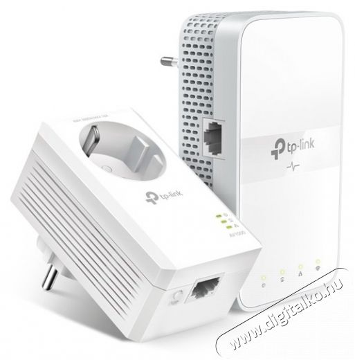 TP-LINK TL-WPA7617 AV1000 Passthrough Powerline Wi-Fi KIT Iroda &eacute;s sz&aacute;m&iacute;t&aacute;stechnika - H&aacute;l&oacute;zat - H&aacute;l&oacute;zati kieg&eacute;sz&iacute;tő - 478116
