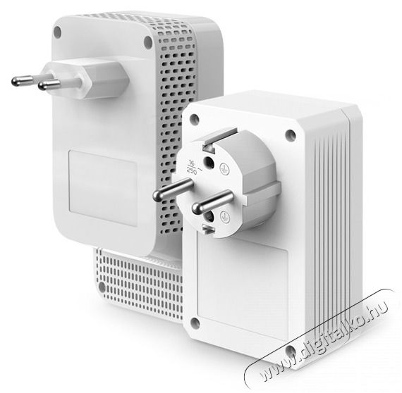 TP-LINK TL-WPA7617 AV1000 Passthrough Powerline Wi-Fi KIT Iroda &eacute;s sz&aacute;m&iacute;t&aacute;stechnika - H&aacute;l&oacute;zat - H&aacute;l&oacute;zati kieg&eacute;sz&iacute;tő - 478116