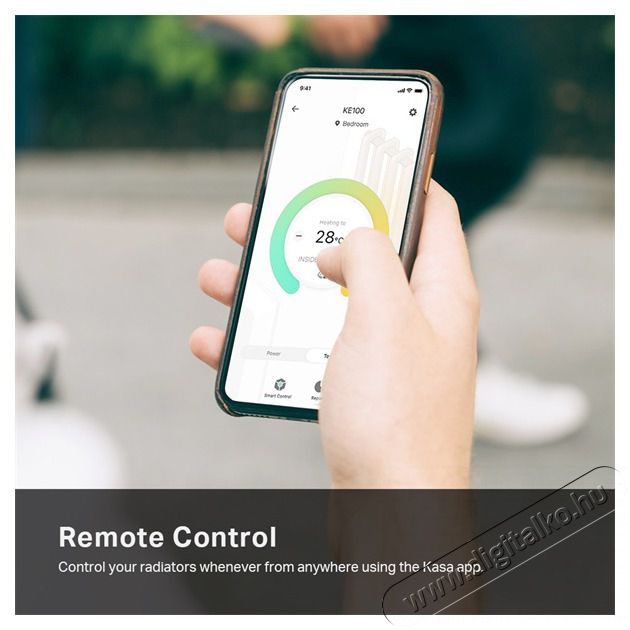 TP-LINK KE100 KIT Kasa okos Wi-Fi Termoszt&aacute;t Radi&aacute;torszelep H&aacute;ztart&aacute;s / Otthon / K&uuml;lt&eacute;r - Okos otthon - Termoszt&aacute;t - 481106