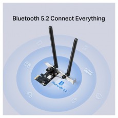 TP-LINK MERCUSYS Wireless Adapter PCI-Express Dual Band AXE5400 Wifi 6E Bluetooth, MA86XE Iroda &eacute;s sz&aacute;m&iacute;t&aacute;stechnika - Egy&eacute;b sz&aacute;m&iacute;t&aacute;stechnikai term&eacute;k - 484012