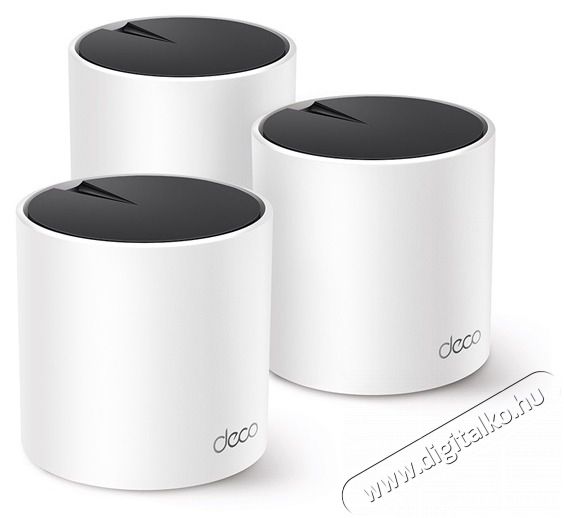 TP-LINK Wireless Mesh Networking system AX3000 DECO X55(3-PACK) Iroda &eacute;s sz&aacute;m&iacute;t&aacute;stechnika - H&aacute;l&oacute;zat - H&aacute;l&oacute;zati kieg&eacute;sz&iacute;tő - 484678