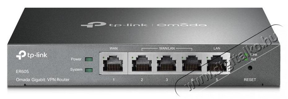 TP-LINK Vezet&eacute;kes VPN Router 1xWAN(1000Mbps) + 4xLAN(1000Mbps), TL-R605 Aut&oacute;hifi / Aut&oacute; felszerel&eacute;s - Aut&oacute;s t&ouml;ltő / szivargy&uacute;jt&oacute; adapter - 490780