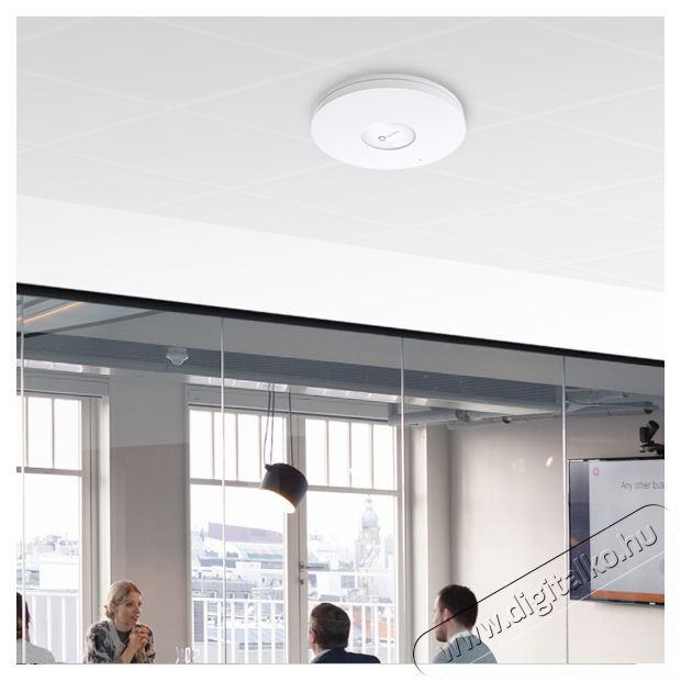 TP-LINK EAP610 AX1800 Dual-Band Wi-Fi 6 Vezet&eacute;k n&eacute;lk&uuml;li belt&eacute;ri Gigabit Access Point Iroda &eacute;s sz&aacute;m&iacute;t&aacute;stechnika - H&aacute;l&oacute;zat - Lefedetts&eacute;gn&ouml;velő / jeltov&aacute;bb&iacute;t&oacute; - 387716
