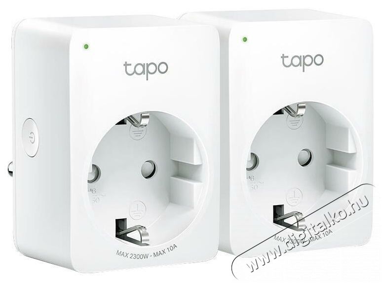 TP-LINK TAPO P110(2-PACK) Okoskonnektor H&aacute;ztart&aacute;s / Otthon / K&uuml;lt&eacute;r - Okos otthon - Okos konnektor - 467236