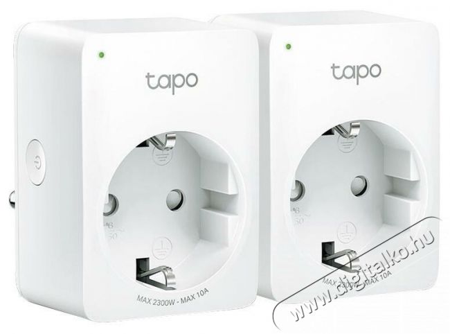 TP-LINK TAPO P110(2-PACK) Okoskonnektor H&aacute;ztart&aacute;s / Otthon / K&uuml;lt&eacute;r - Okos otthon - Okos konnektor - 467236
