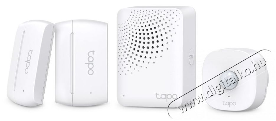 TP-LINK Tapo T30 Smart Sensor Starter Kit H&aacute;ztart&aacute;s / Otthon / K&uuml;lt&eacute;r - Okos otthon - Kieg&eacute;sz&iacute;tő - 508240
