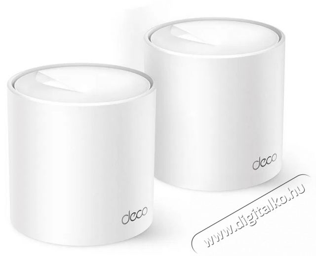 TP-LINK Deco X10 AX1500 Mesh WiFi 6, 2-pack (Deco X10(2-pack)) Iroda &eacute;s sz&aacute;m&iacute;t&aacute;stechnika - H&aacute;l&oacute;zat - Router - 531263
