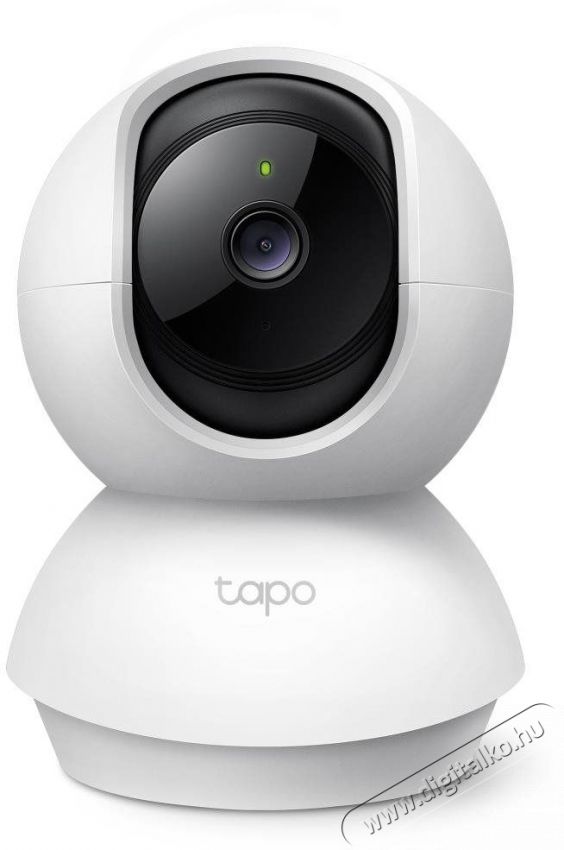TP-LINK Tapo C200C Smart t&eacute;rfigyelő kamera, Pan/Tilt 360&deg;, 1080p FullHD, Babafigyelő vezet&eacute;k n&eacute;lk&uuml;li audio-vide&oacute;, Night Vision, Mozg&aacute;s&eacute;rz&eacute;kel&eacute;s F&eacute;nyk&eacute;pezőg&eacute;p / kamera - Megfigyelő / IP kamera - 531400