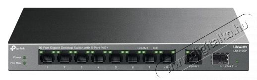 TP-LINK LS1210GP Switch Iroda &eacute;s sz&aacute;m&iacute;t&aacute;stechnika - H&aacute;l&oacute;zat - Switch - 532776