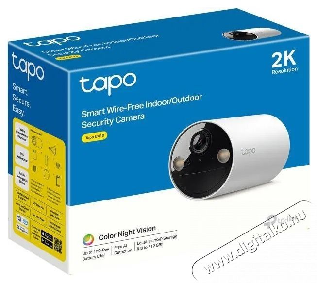TP-LINK Tapo C410  IP kamera F&eacute;nyk&eacute;pezőg&eacute;p / kamera - Megfigyelő / IP kamera - 532719