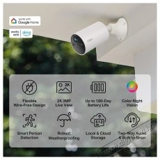 TP-LINK Tapo C410  IP kamera F&eacute;nyk&eacute;pezőg&eacute;p / kamera - Megfigyelő / IP kamera - 532719