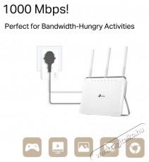 TP-LINK TL-PA7017PKIT Powerline adapter H&aacute;ztart&aacute;s / Otthon / K&uuml;lt&eacute;r - Vil&aacute;g&iacute;t&aacute;s / elektromoss&aacute;g - H&aacute;l&oacute;zati eloszt&oacute; / hosszabb&iacute;t&oacute; / adapter - 532793