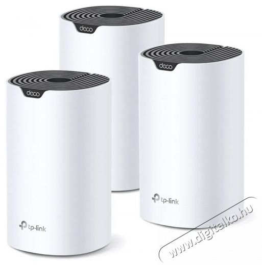 TP-LINK Deco S7 (3-pack), WiFi AC Gigabit Mesh system Iroda &eacute;s sz&aacute;m&iacute;t&aacute;stechnika - H&aacute;l&oacute;zat - Lefedetts&eacute;gn&ouml;velő / jeltov&aacute;bb&iacute;t&oacute; - 532720