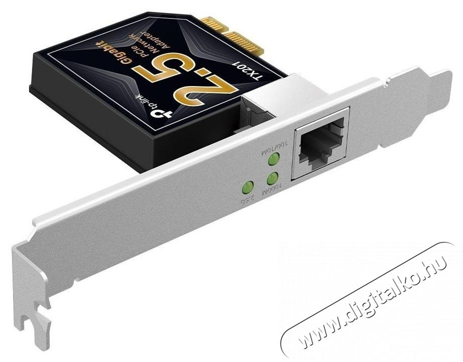 TP-LINK Archer TX201, 2.5 Gigabit PCIe Adapter H&aacute;l&oacute;zati k&aacute;rtya Iroda &eacute;s sz&aacute;m&iacute;t&aacute;stechnika - Notebook kieg&eacute;sz&iacute;tő - Notebook t&ouml;ltő / h&aacute;l&oacute;zati adapter - 532721