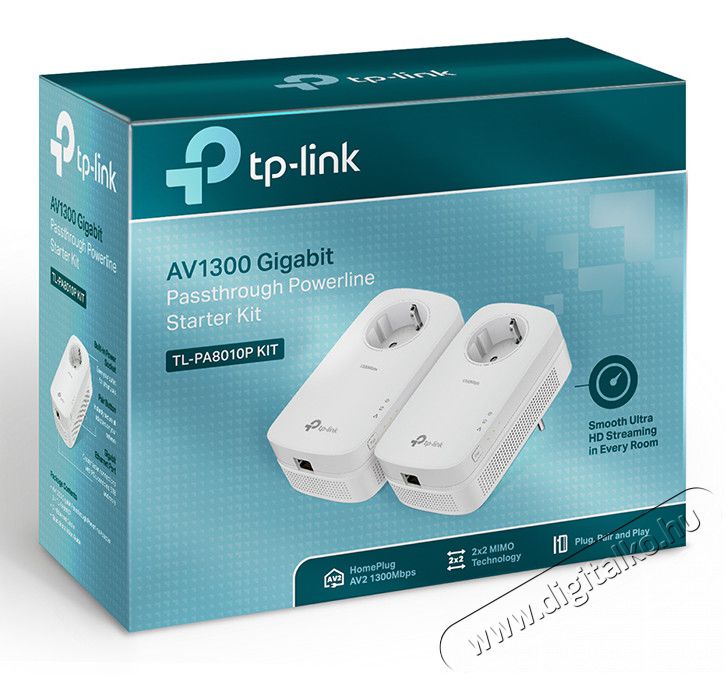TP-LINK TL-PA8010P KIT H&Aacute;L&Oacute;ZATI ADAPTER &Uacute;jdons&aacute;gok - &Uacute;j term&eacute;kek - 318501