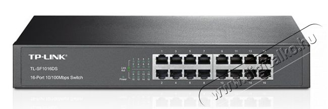 TP-LINK TL-SF1016DS 16port 10/100Mbps LAN nem menedzselhető asztali/rack Switch Iroda &eacute;s sz&aacute;m&iacute;t&aacute;stechnika - H&aacute;l&oacute;zat - Switch - 313230