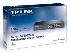 TP-LINK TL-SF1016DS 16port 10/100Mbps LAN nem menedzselhető asztali/rack Switch Iroda &eacute;s sz&aacute;m&iacute;t&aacute;stechnika - H&aacute;l&oacute;zat - Switch - 313230