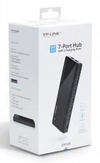 TP-LINK UH720 7 portos 3.0-s USB hub 2 t&ouml;lt&eacute;si csatlakoz&aacute;ssal Iroda &eacute;s sz&aacute;m&iacute;t&aacute;stechnika - Notebook kieg&eacute;sz&iacute;tő - USB hub / eloszt&oacute; - 313274