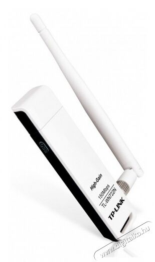 TP-LINK TL-WN722N vezet&eacute;k n&eacute;lk&uuml;li adapter Iroda &eacute;s sz&aacute;m&iacute;t&aacute;stechnika - H&aacute;l&oacute;zat - Vezet&eacute;k n&eacute;lk&uuml;li adapter - 301816