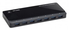 TP-LINK UH720 7 portos 3.0-s USB hub 2 töltési csatlakozással Iroda és számítástechnika - Notebook kiegészítő - USB hub / elosztó - 313274