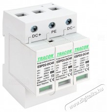 Tracon ESPD2-DC40-1000 cser&eacute;lhető bet&eacute;ttel t&iacute;pus&uacute; t&uacute;lfesz&uuml;lts&eacute;g levezető - Iroda &eacute;s sz&aacute;m&iacute;t&aacute;stechnika - Egy&eacute;b sz&aacute;m&iacute;t&aacute;stechnikai term&eacute;k - 394788