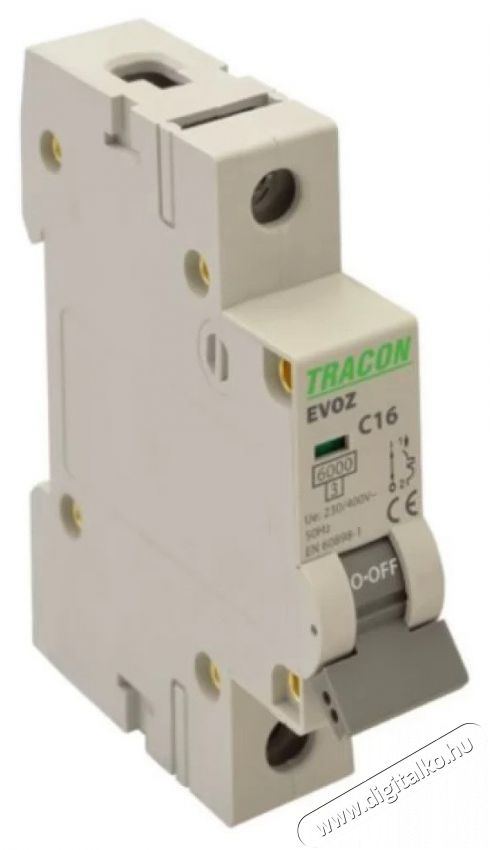 Tracon EVOZ4C20 C-4P-20A kismegszak&iacute;t&oacute; H&aacute;ztart&aacute;s / Otthon / K&uuml;lt&eacute;r - Vil&aacute;g&iacute;t&aacute;s / elektromoss&aacute;g - L&aacute;mpa kieg&eacute;sz&iacute;tő - 394784