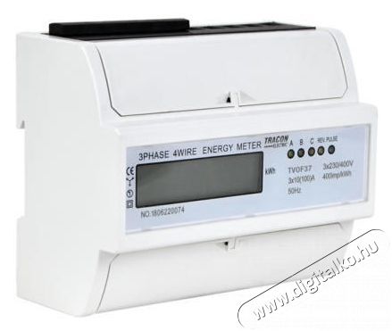 Tracon TVOF37 k&ouml;zvetlen 3 f&aacute;zis&uacute; 7 modul LCD kijelz&eacute;sű fogyaszt&aacute;sm&eacute;rő H&aacute;ztart&aacute;s / Otthon / K&uuml;lt&eacute;r - Szersz&aacute;m - M&eacute;rőműszer - 397669