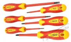 Tracon KSET1000 1000V-ra szigetelt csillag kombi csavarhúzó készlet Háztartás / Otthon / Kültér - Szerszám - Csavarhúzó / kulcs / fúró / szerszám készlet - 386187