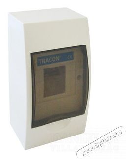 Tracon EDFK-4/1 falon kiv&uuml;li 1/3-4 eloszt&oacute; v&eacute;dőburkolat H&aacute;ztart&aacute;s / Otthon / K&uuml;lt&eacute;r - Vil&aacute;g&iacute;t&aacute;s / elektromoss&aacute;g - H&aacute;l&oacute;zati eloszt&oacute; / hosszabb&iacute;t&oacute; / adapter - 389169