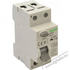 Tracon EVOV2P2503 2 p&oacute;lus&uacute; 25A 30mA 6kA A &aacute;ram-v&eacute;dőkapcsol&oacute; H&aacute;ztart&aacute;s / Otthon / K&uuml;lt&eacute;r - Szersz&aacute;m - &Aacute;ramfejlesztő - 389001