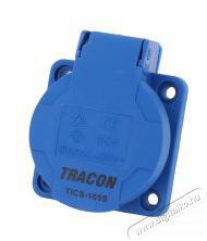 Tracon TICS-105S 16A/250V/2P+E/IP44 be&eacute;p&iacute;thető csatlakoz&oacute;aljzat oldals&oacute; v&eacute;dő&eacute;rintkezővel H&aacute;ztart&aacute;s / Otthon / K&uuml;lt&eacute;r - Vil&aacute;g&iacute;t&aacute;s / elektromoss&aacute;g - H&aacute;l&oacute;zati eloszt&oacute; / hosszabb&iacute;t&oacute; / adapter - 478914