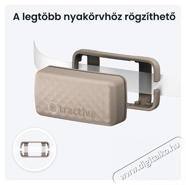 TRACTIVE Tractive GPS CAT Mini barna macska GPS nyomk&ouml;vető &eacute;s tev&eacute;kenys&eacute;gfigyelő H&aacute;ztart&aacute;s / Otthon / K&uuml;lt&eacute;r - Egy&eacute;b h&aacute;ztart&aacute;si term&eacute;k - 501900