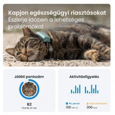 TRACTIVE Tractive GPS CAT Mini menta macska GPS nyomk&ouml;vető &eacute;s tev&eacute;kenys&eacute;gfigyelő H&aacute;ztart&aacute;s / Otthon / K&uuml;lt&eacute;r - Egy&eacute;b h&aacute;ztart&aacute;si term&eacute;k - 501902