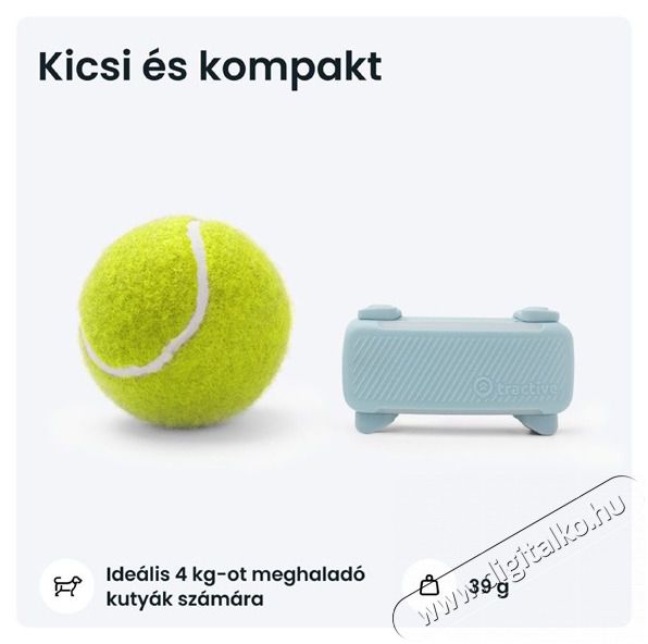 TRACTIVE Tractive GPS DOG 6 menta kutya GPS nyomk&ouml;vető &eacute;s tev&eacute;kenys&eacute;gfigyelő H&aacute;ztart&aacute;s / Otthon / K&uuml;lt&eacute;r - Egy&eacute;b h&aacute;ztart&aacute;si term&eacute;k - 501906