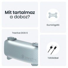 TRACTIVE Tractive GPS DOG 6 menta kutya GPS nyomk&ouml;vető &eacute;s tev&eacute;kenys&eacute;gfigyelő H&aacute;ztart&aacute;s / Otthon / K&uuml;lt&eacute;r - Egy&eacute;b h&aacute;ztart&aacute;si term&eacute;k - 501906