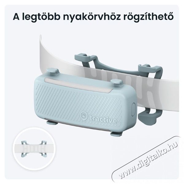 TRACTIVE Tractive GPS DOG 6 menta kutya GPS nyomk&ouml;vető &eacute;s tev&eacute;kenys&eacute;gfigyelő H&aacute;ztart&aacute;s / Otthon / K&uuml;lt&eacute;r - Egy&eacute;b h&aacute;ztart&aacute;si term&eacute;k - 501906
