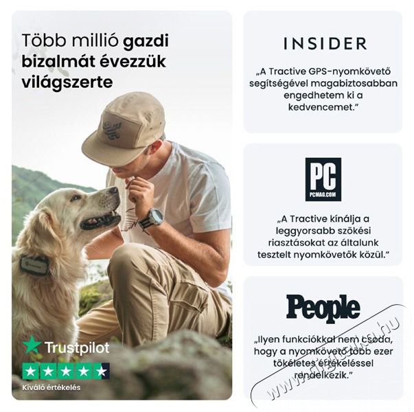 TRACTIVE Tractive GPS DOG XL Adventure Edition kutya GPS nyomk&ouml;vető &eacute;s tev&eacute;kenys&eacute;gfigyelő H&aacute;ztart&aacute;s / Otthon / K&uuml;lt&eacute;r - Egy&eacute;b h&aacute;ztart&aacute;si term&eacute;k - 501904