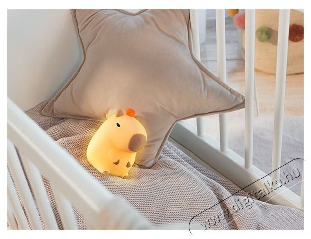 Tracer TRAOSW47559 Capybara, LED, 1200 mAh, szab&aacute;lyozhat&oacute;, vezet&eacute;k n&eacute;lk&uuml;li &eacute;jszakai l&aacute;mpa H&aacute;ztart&aacute;s / Otthon / K&uuml;lt&eacute;r - Vil&aacute;g&iacute;t&aacute;s / elektromoss&aacute;g - Asztali l&aacute;mpa - 507435