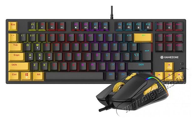 Tracer Hornet 87 GameZone ENG USB fekete mechanikus billentyűzet &eacute;s eg&eacute;r Iroda &eacute;s sz&aacute;m&iacute;t&aacute;stechnika - Billentyűzet / billentyűzet szett - Vezet&eacute;kes - 514626