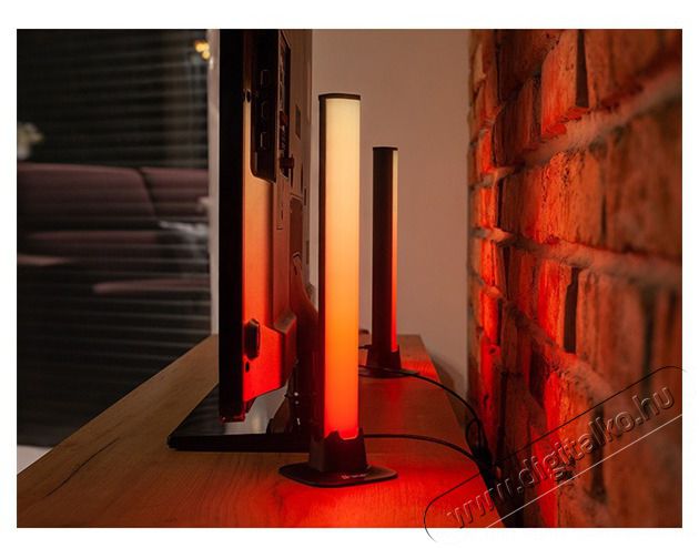 Tracer TRAOSW47008 Ambience Smart Desk 5 W/10 vil&aacute;g&iacute;t&aacute;si m&oacute;d/USB/Bluetooth 5.0/RGB vil&aacute;g&iacute;t&aacute;s/fekete/gamer/asztali l&aacute;mpa H&aacute;ztart&aacute;s / Otthon / K&uuml;lt&eacute;r - Vil&aacute;g&iacute;t&aacute;s / elektromoss&aacute;g - Asztali l&aacute;mpa - 514949