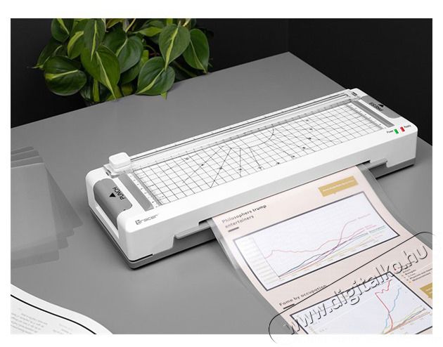 Tracer TRANIS47269 TRL-7 All-in-One A4 25 cm/perc feh&eacute;r-sz&uuml;rke lamin&aacute;l&oacute;g&eacute;p Iroda &eacute;s sz&aacute;m&iacute;t&aacute;stechnika - Pap&iacute;r kezelő term&eacute;k - Lamin&aacute;l&oacute; - 516226