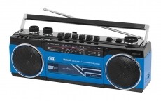 Trevi RR501 Hordozható kazettás rádió - kék Audio-Video / Hifi / Multimédia - Rádió / órás rádió - Hordozható, zseb-, táska rádió - 352816