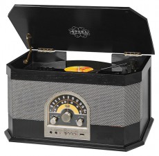 Trevi TT 1040 BLACK LEMEZJÁTSZÓ Audio-Video / Hifi / Multimédia - Bakelit lemezjátszó - Bakelit lemezjátszó - 468166