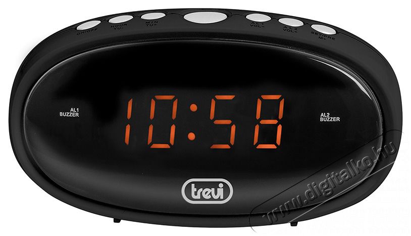 Trevi EC 880 fekete digit&aacute;lis &eacute;bresztő&oacute;ra H&aacute;ztart&aacute;s / Otthon / K&uuml;lt&eacute;r - &Oacute;ra - &Eacute;bresztő&oacute;ra - 492403