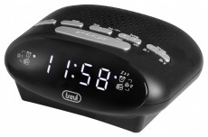 Trevi RC 821 fekete órás rádió Audio-Video / Hifi / Multimédia - Rádió / órás rádió - Asztali rádió - 492406